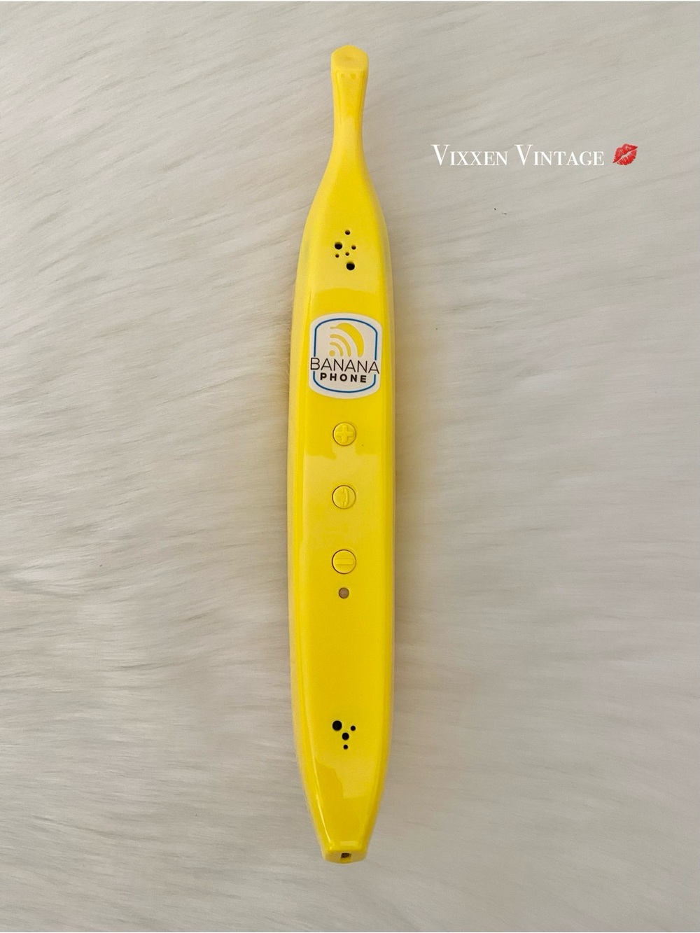 BANANA PHONE BLUETOOTH MOBILE HANDSET IN YELLOW